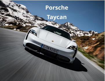 Porsche Taycan